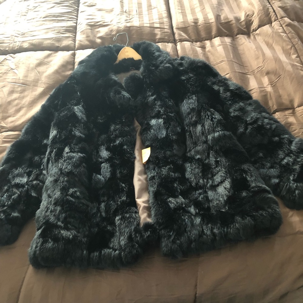 100% fur coat